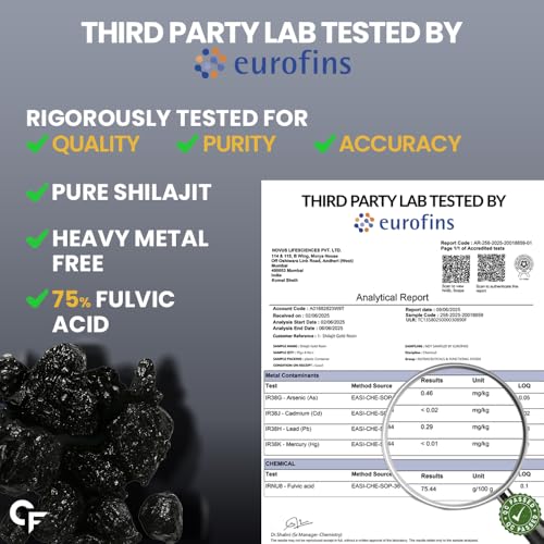 Image of Carbamide Forte Shilajit /Shilajeet Gold Resin for Men | Shilajit for Men with Saffron, Swarna Bhasma | Ayurvedic Shilajeet Gold Original with Fulvic Acid & Trace Minerals | Heavy Metal Free | 20g Resin
