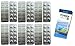 Produktbild 120 Testtabletten - 12 Streifen mit je 10 DPD1 (Chlor) Tabletten für Wassertester (Rapid, Farbabgleich) mit POWERHAUS24 Pflegefibel!
