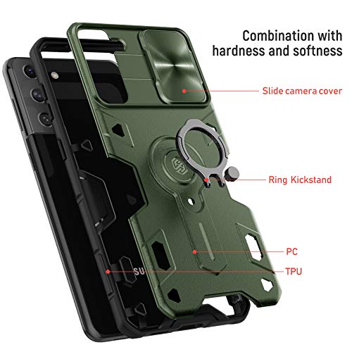 Image of Only for Galaxy S21 Plus Case 6.7 inch Nillkin for Samsung Galaxy S21 Plus case with Kickstand Camera Protection Cover for Samsung S21 Plus 5G Case Shockproof Rugged Heavy Duty Protection