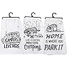 Primitives by kathy kitchen towel bundle happy campers park it better camping  urban country home decor