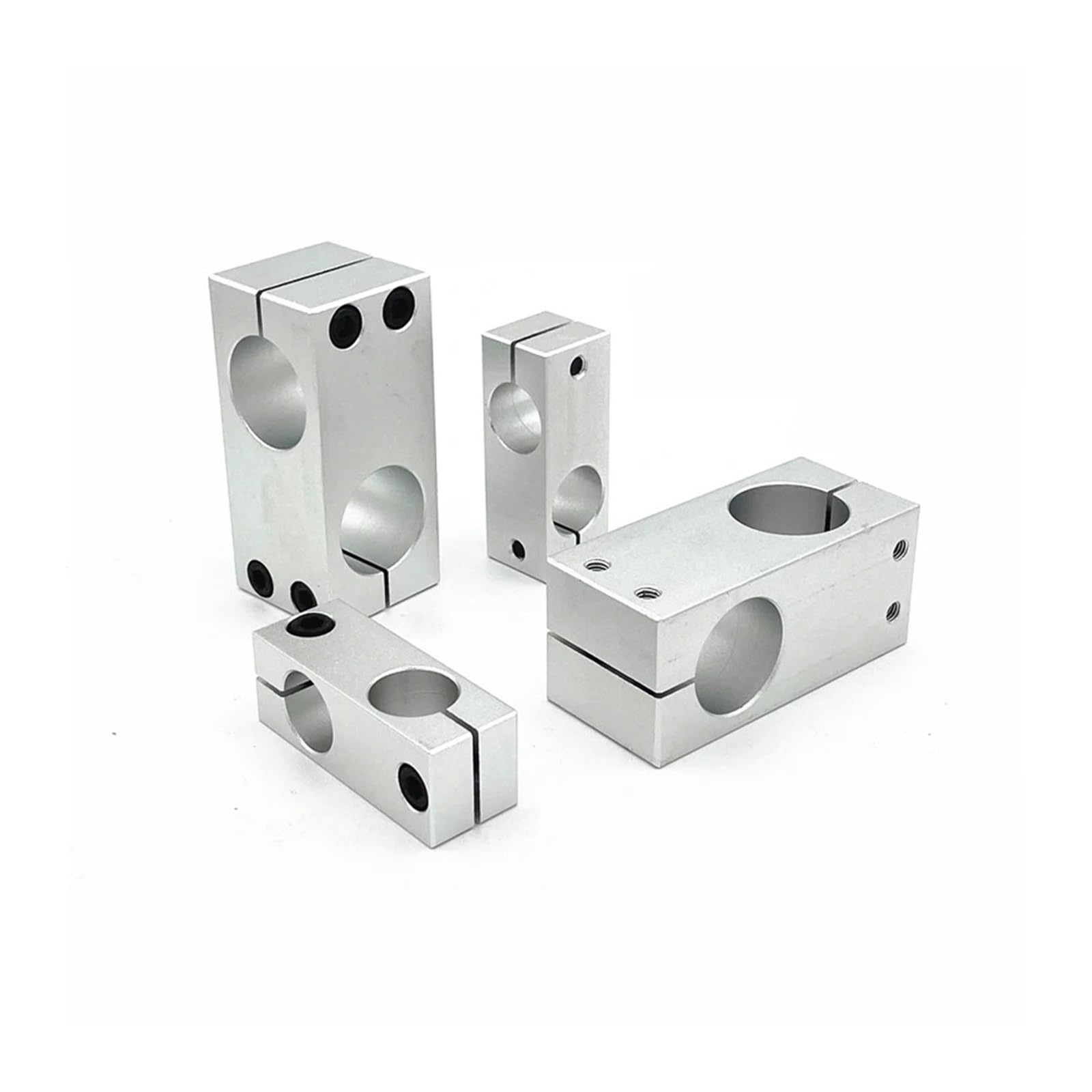 Support de siège fixe d'axe transversal 30x30mm anti vibration pour roulement