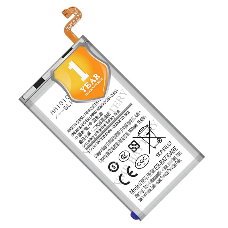 Image of Original EB-BA730ABE Battery Compatible for Samsung Galaxy A8+ (2018) (SM-A730F) - (3500mAh) - 1 Year Warranty K7