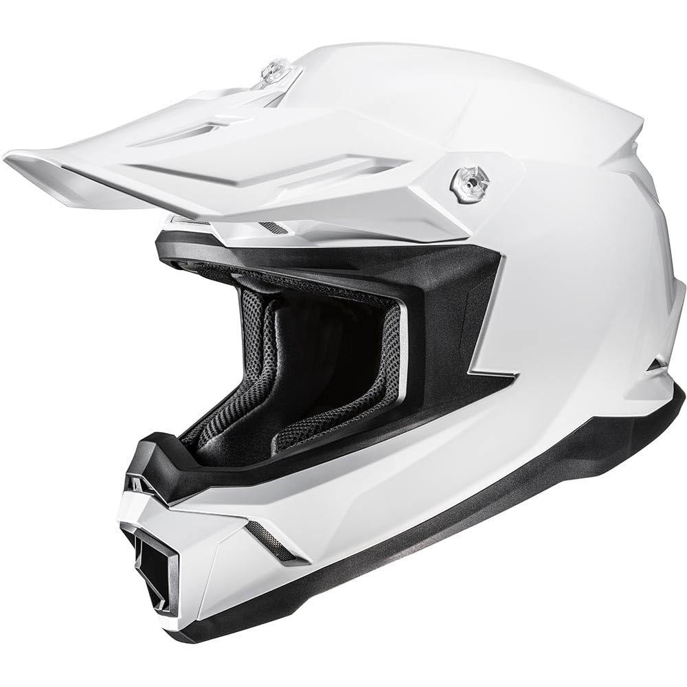 HJC, Casco Moto Cross C50 UNI Pearl White, XS