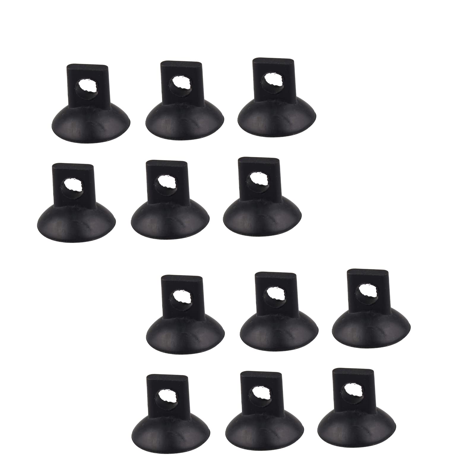 Jainsons Pet Products Aquarium Thermometer and air Stone air Tube Suction Cups for Aquarium Fish Tank Suitable for 4mm to 10mm air Rubber Tube (30MM-SUCKER-12PCS-BLK) (B0B3MP2JYF) Amazon Price History, Amazon Price Tracker