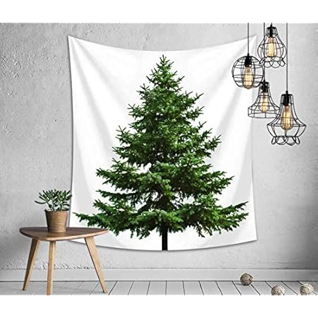 Amazon Zoyubs クリスマスツリー タペストリー もみの木 壁掛け クリスマス 飾り クリスマスデコレーション Merry Christmas クリスマスデコレーション クリスマスツリー ツリー ポットツリー 飾り クリスマス 飾り ノエル ヌードツリー クリスマスデコレーション