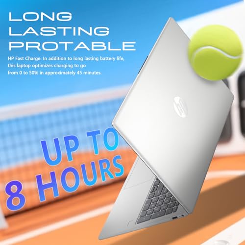 Image of HP Touchscreen 15.6-inch Laptop Computer for Business & Student - 8GB RAM, 512GB SSD, Intel 13th Gen Core i3 1315U, HD Touch Display, AI Copilot, Wifi6, Fast Charge, HD Camera, Win 11 Pro, Accessories