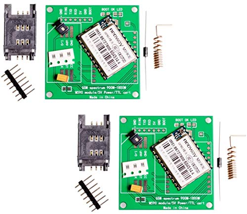 TECNOIOT 2Sets M590E gsm GPRS Module DIY Kits M590 gsm GPRS