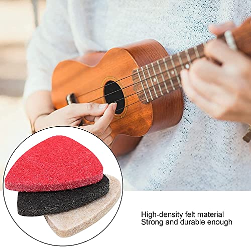 3 pcs Ukulélé Picks Feutre Forme Plectres Universel Guitare Performance Pièces Ukulélé Guitare Musical Itrument… - Les Beatles, Paul McCartney, John Lennon, RIngo Starr, George Harrison 3 pcs Ukulélé Picks Feutre Forme Plectres Universel Guitare Performance Pièces Ukulélé Guitare Musical Itrument… – Image 5