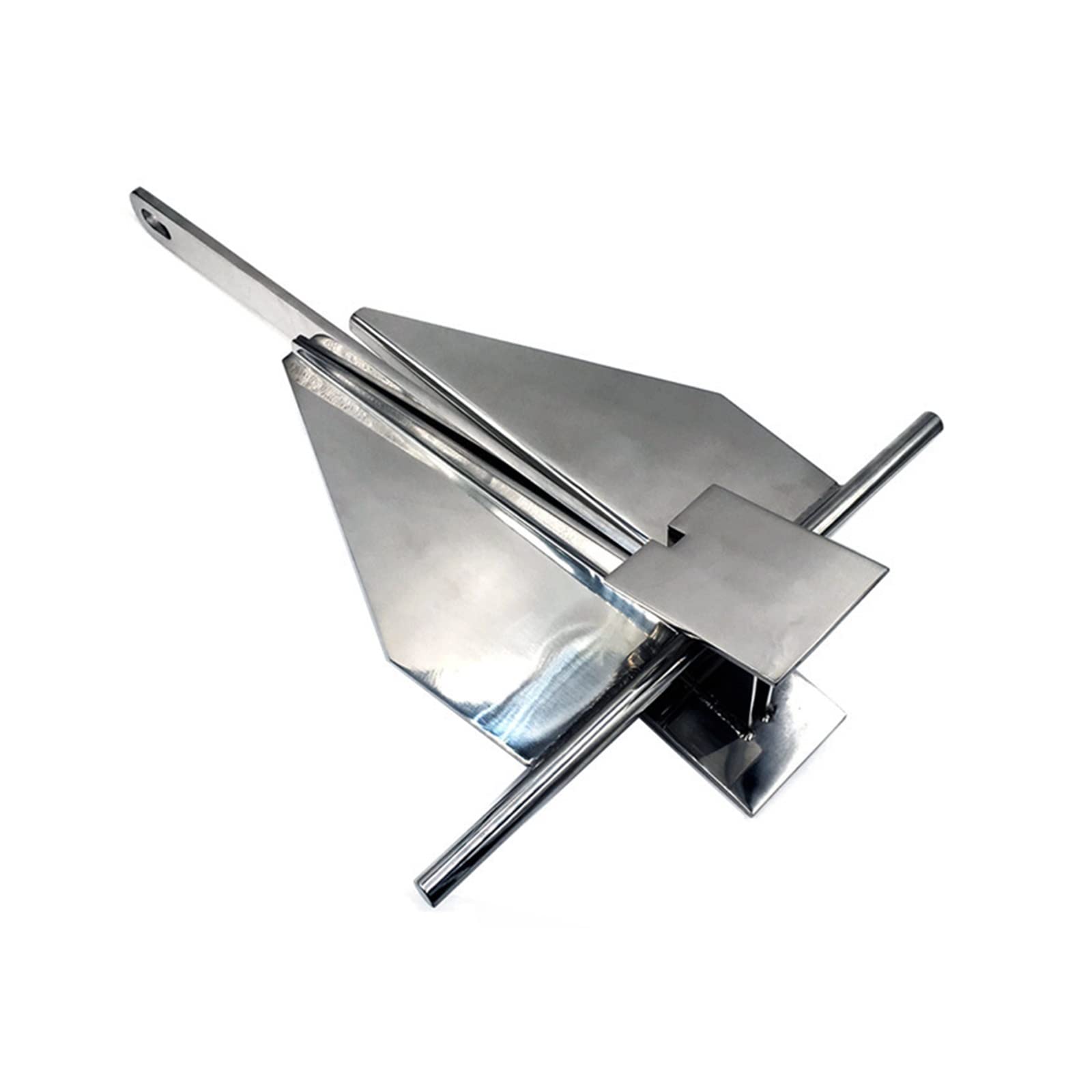 Marine Large Claw Anchor 316 Stainless Steel Anchor Double Ear Anchor Grabbing Dungeon Anti-Corrosion Anti-Rust Steel Anchor
