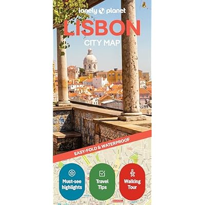 Lonely Planet Lisbon City Map