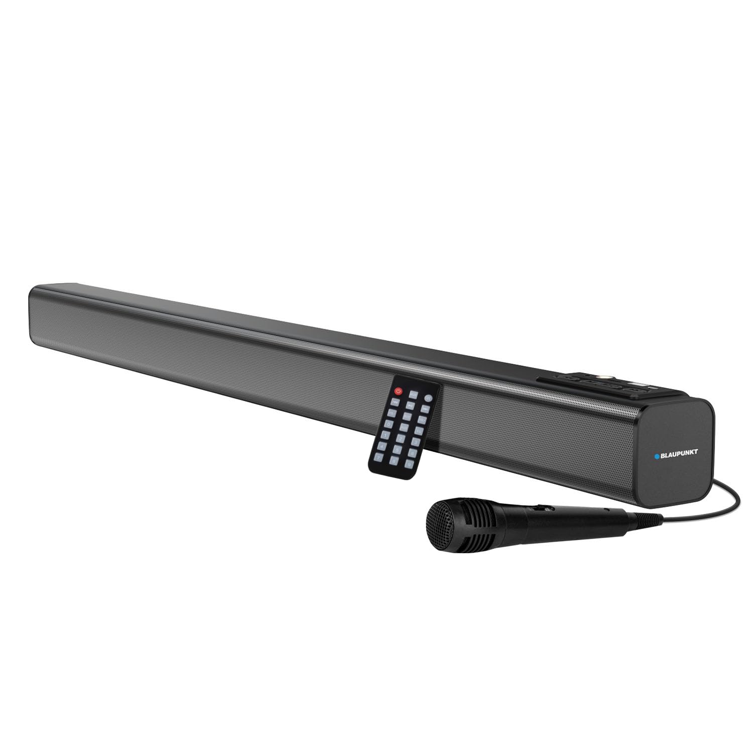 Blaupunkt SBA50 PRO Wireless Bluetooth Soundbar with 2400 mAh Built-in Battery I 4 Full Range Speakers I HD Sound I Sleek Premium Design I Guitar & Mic Input for Karaoke I EQ Modes-image-7