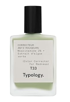 Typology T33 Color Corrector for Redness, 2% Niacinamide with Green Seaweed Extract