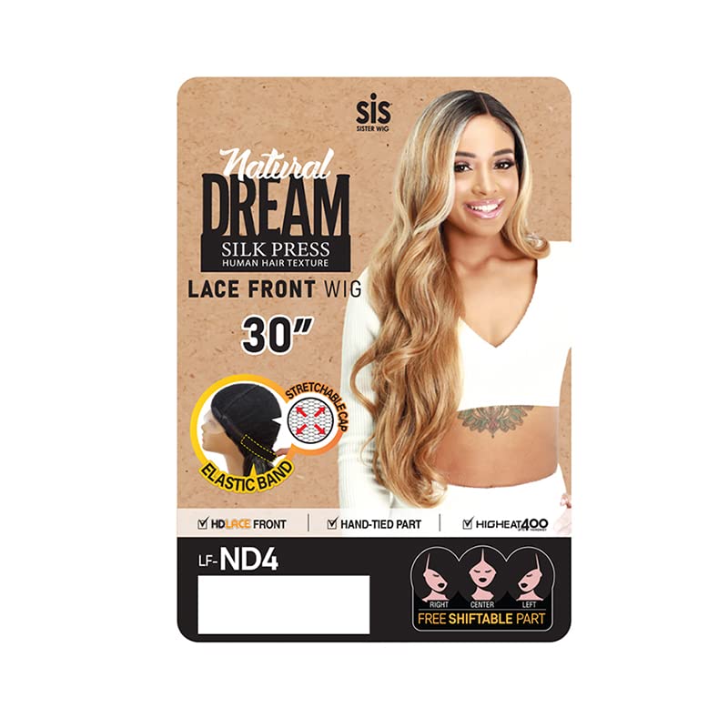 Zury Sis Nat Dream HD Lace Front Wig - LF- ND4 (Color:NATURAL)
