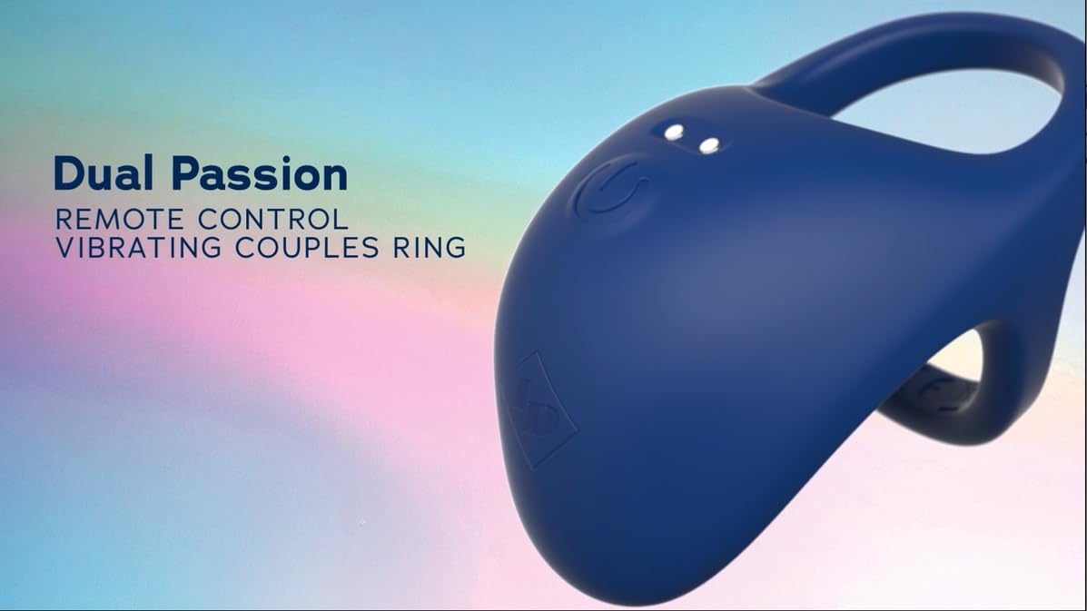 Amazon.com: ID Dual Passion Couples Remote Control Vibrating Ring Sex Toy  with 7 Vibrator Modes, Rechargeable and Whisper Quiet, Body Safe Material :  Health & Household