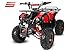 Nitro Motors 125cc Atv Quad Toronto RG8 S Automatico + Retromarcia Quad per Bambini Atv Bike Tasca Vettura per Bambini - blu