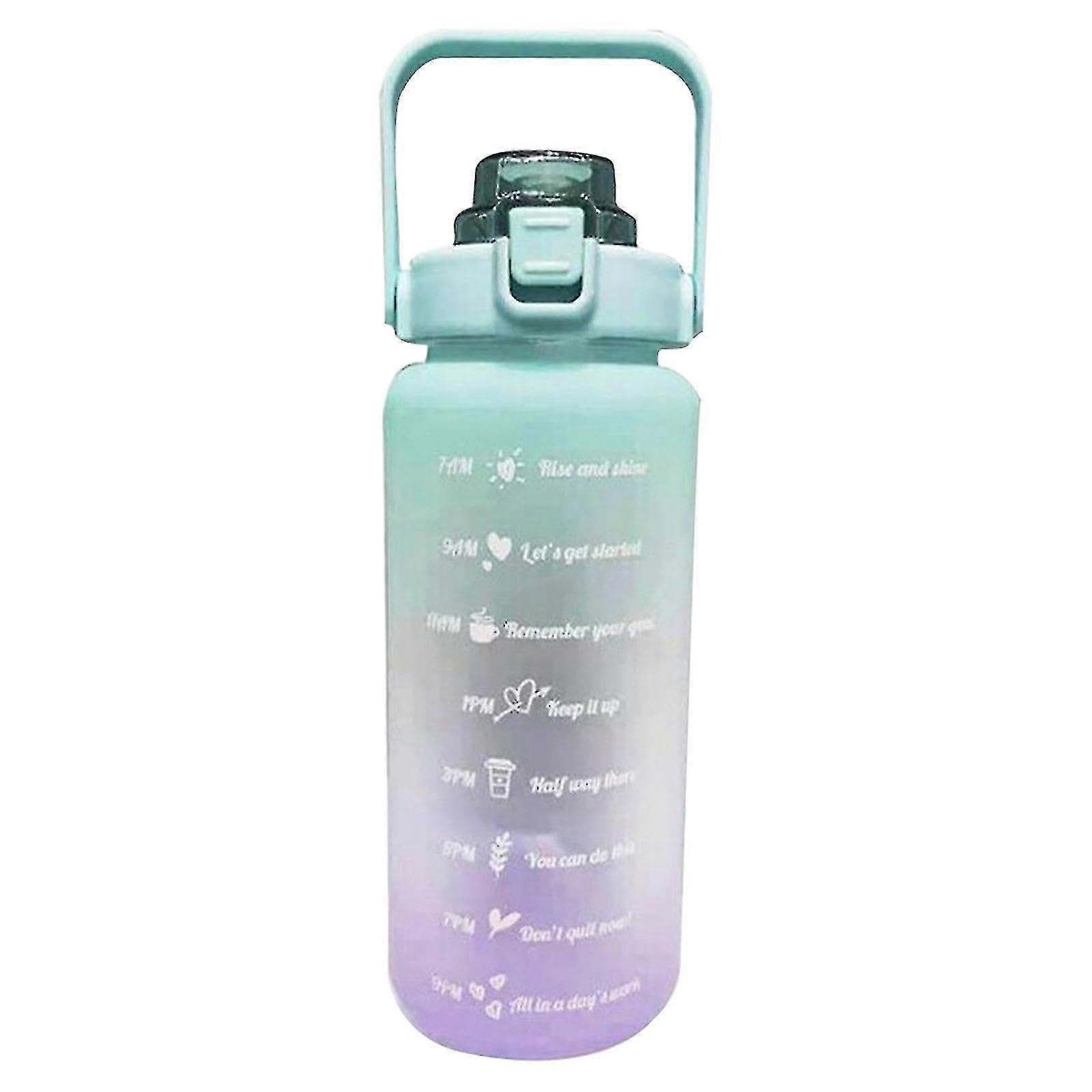 JOYHAPPST Outdoor Bottle Er 2l Motivatal Bottle