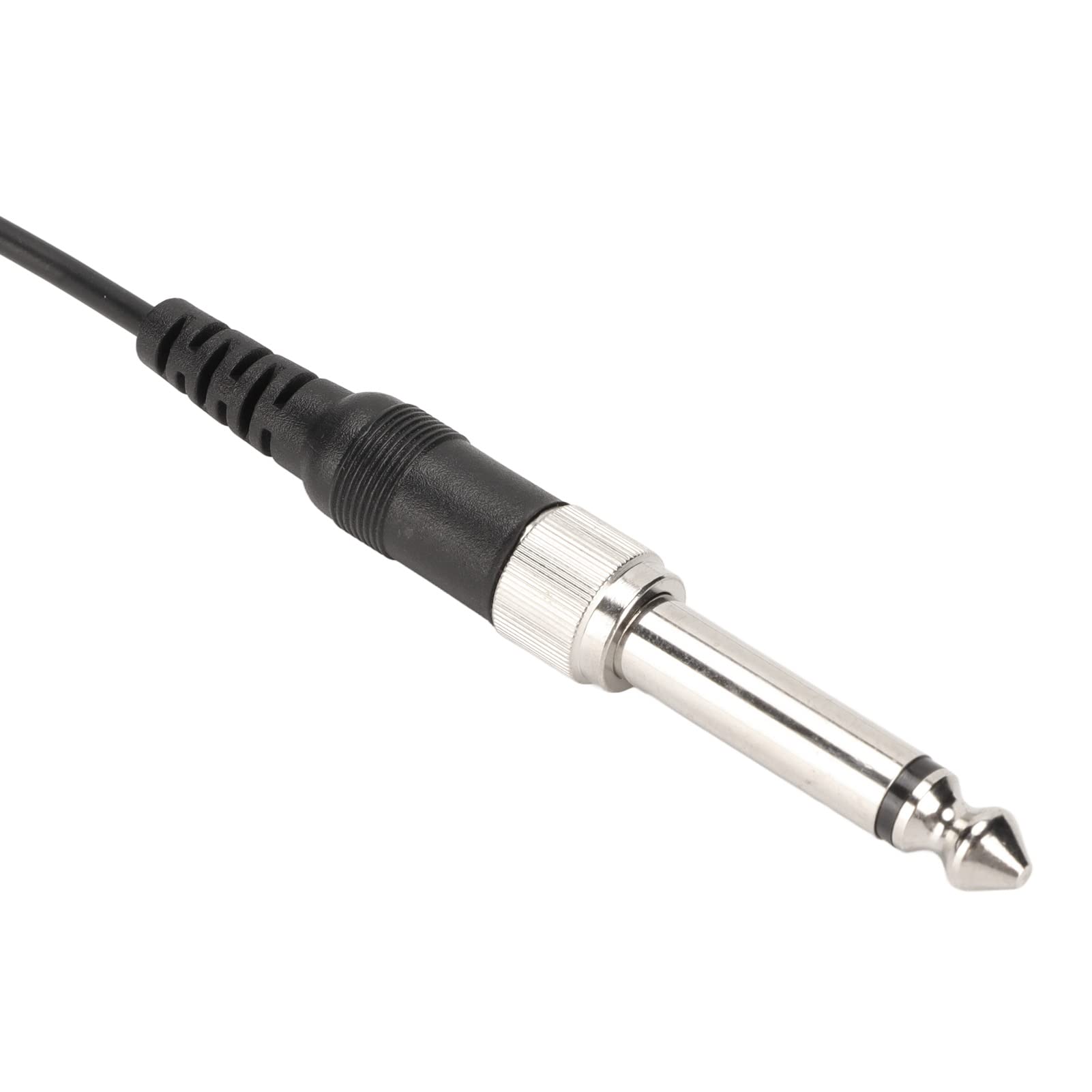 Microfono con Cuffia Professionale, Microfono Dinamico Ergonomico con Curvetta da 6,35 Mm, Microfono Omnidirezionale Cablato da 16,4 Piedi, per Amplificatori Altoparlanti Karaoke