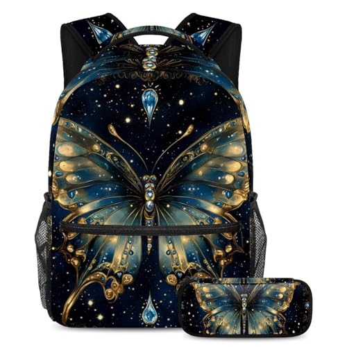 Sac à dos papillon pour adolescentes idéal pour les voyages et les randonnées en famille