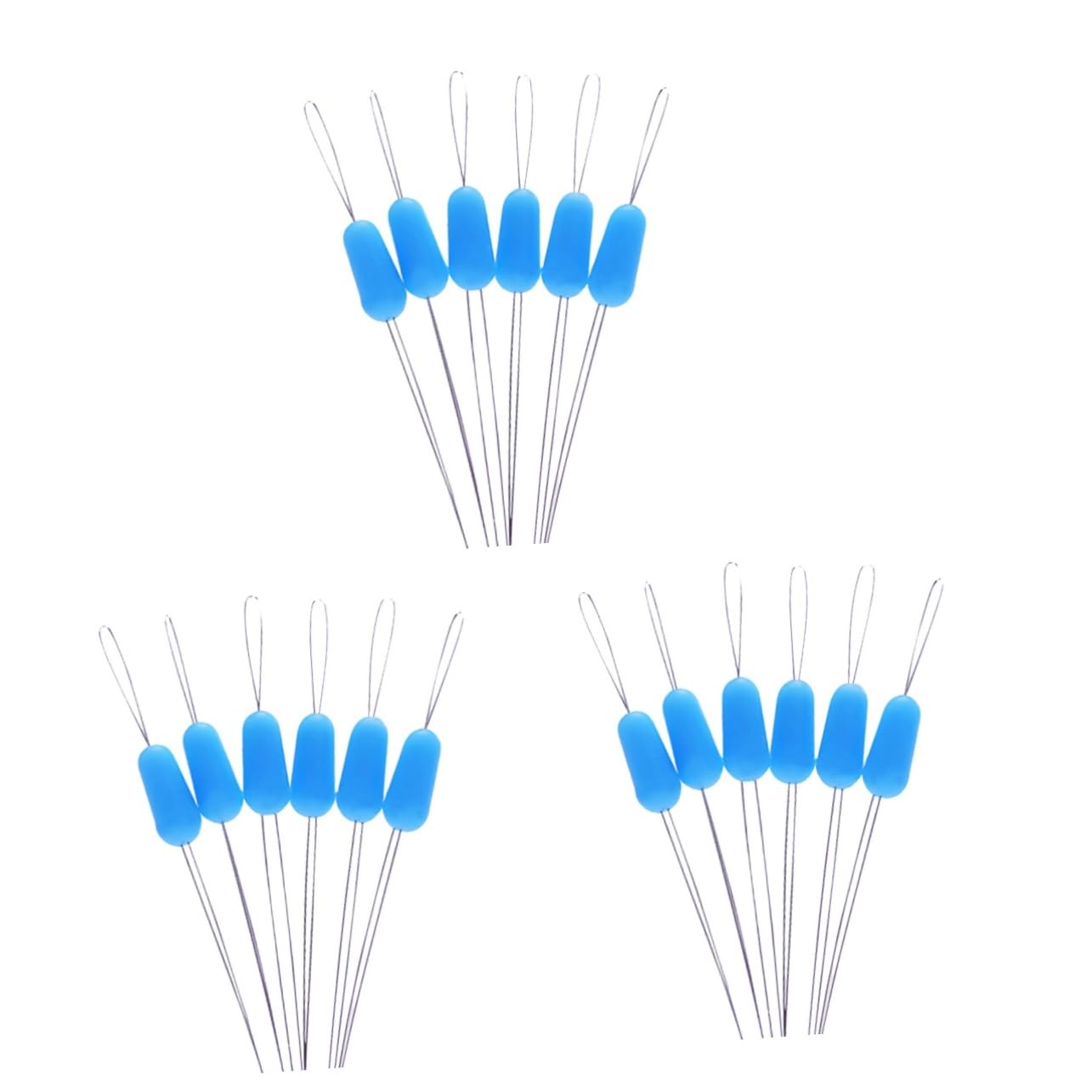 BESPORTBLE 90 Pcs Anti Fishing Buoy Nightlight Buoy for Sea Fishing Stainless Steel Frame Ceramic Ring Suitable for Pool Stream Lake River