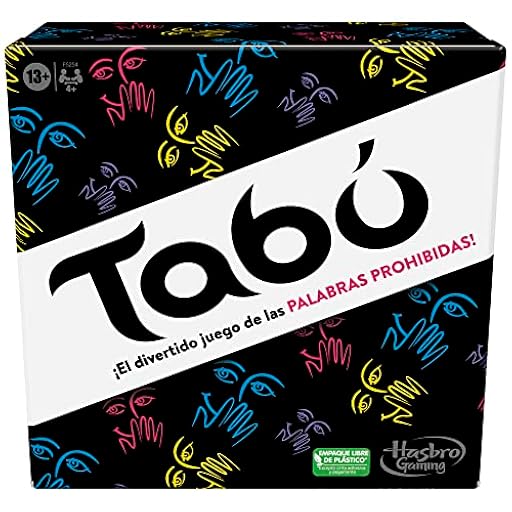 Hasbro Gaming Juego Tabú Clásico - Juego de Adivinar Palabras para Adolescentes y Adultos a Partir de 13 Años- Juego de Mesa para Fiestas de Amigos de 4 o más Jugadores | Ya disponible en tu tienda friki favorita! En mundofriki.es! Hasbro Gaming Juego Tabú Clásico - Juego de Adivinar Palabras para Adolescentes y Adultos a Partir de 13 Años- Juego de Mesa para Fiestas de Amigos de 4 o más Jugadores | Ya disponible en tu tienda friki favorita! En mundofriki.es!
