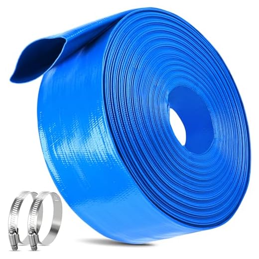 Heavy Duty 110 FT Pool Backwash Hose