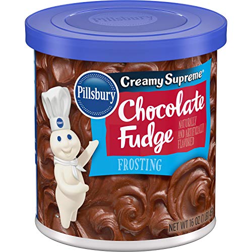 Pillsbury Creamy Supreme Cake And Cupcake Frosting, Chocolate Fudge, 16 Ounce, Pack Of 8 #TOP7