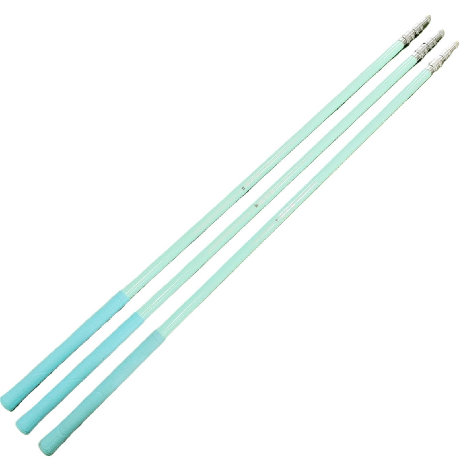 Fischernetz Teleskopstange 3pcs Fishing Carbon Plumbing Rod Telescopic Rod Fishing net Ultra-Light Ultra-Hard Fishing net Rod for Kescher Angeln(2.1m)