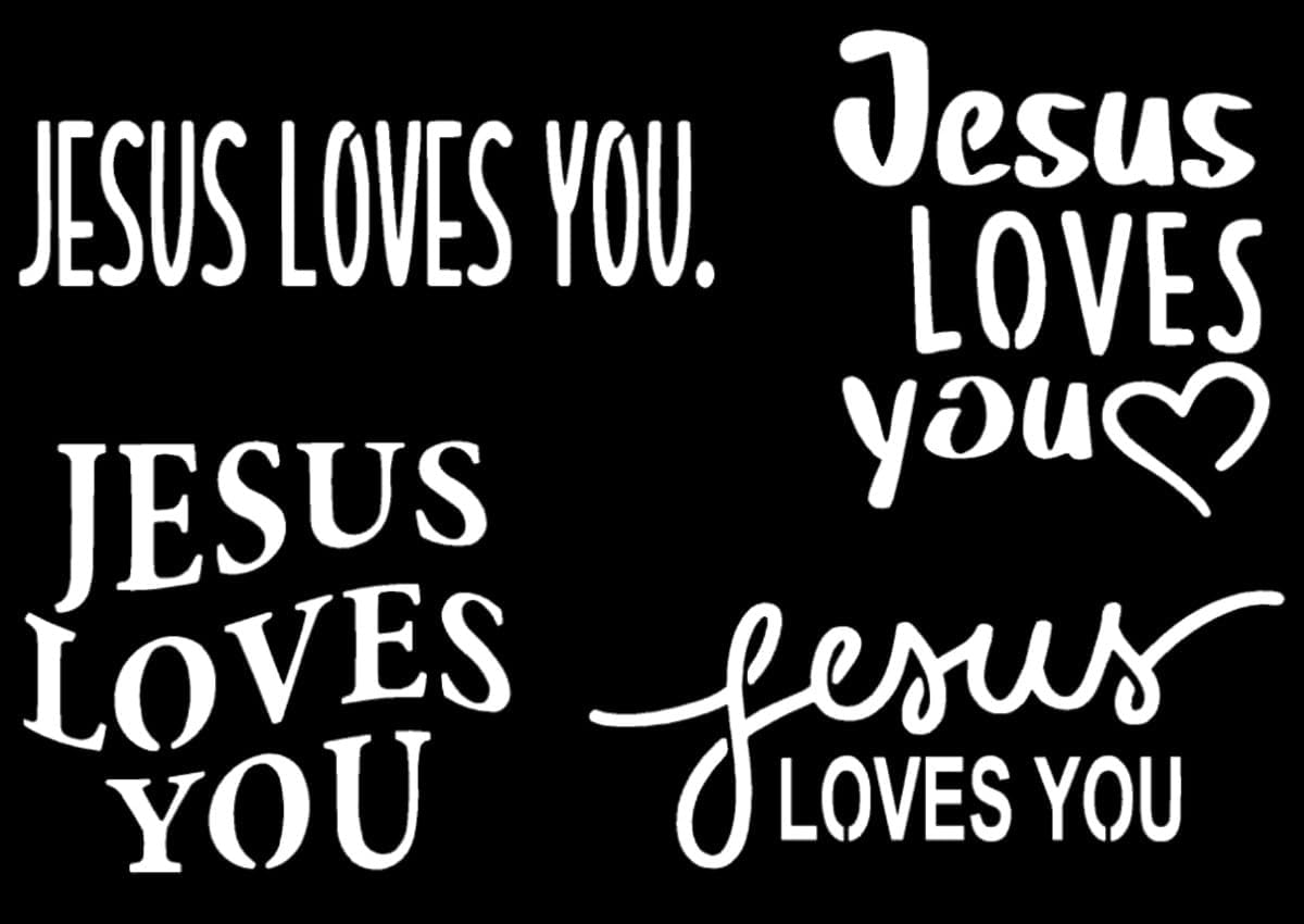SMILE, JESUS LOVES YOU! Vinyl Decal Sticker Car Window Wall - Foto 10