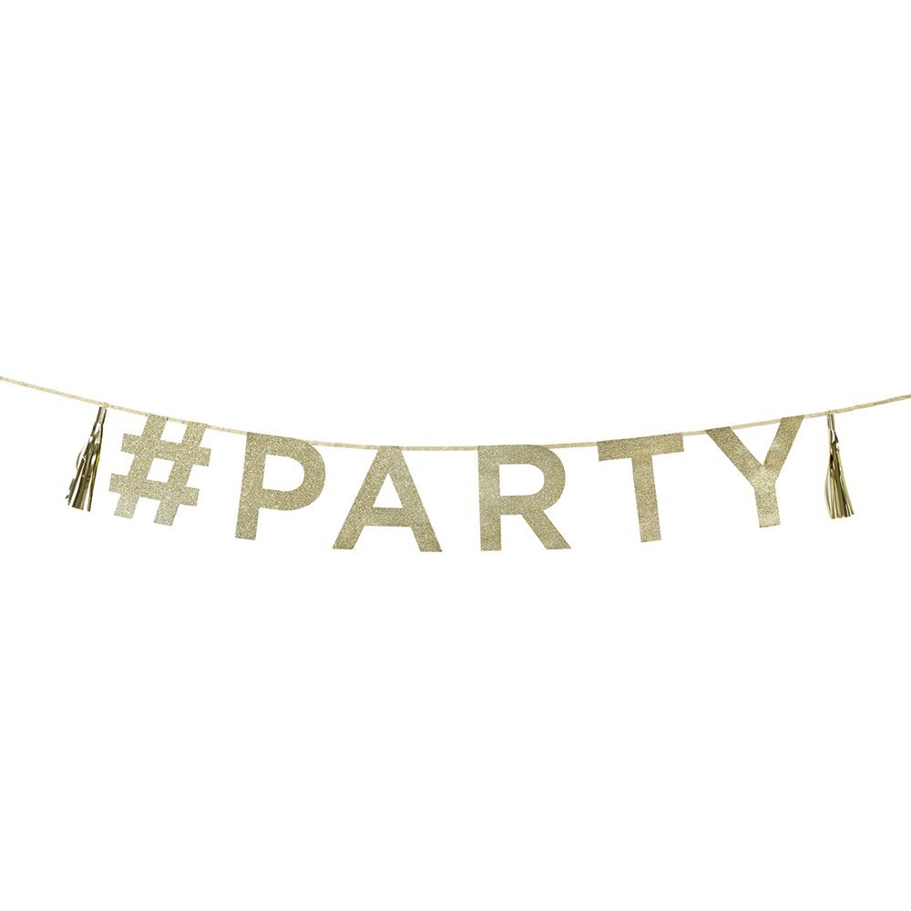Talking Tables Say it with Glitter 'Party' Banner