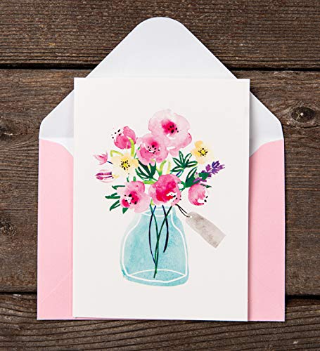 Blank Cards With Envelopes - 48 Floral Blank Note Cards With Envelopes – 4 Assorted Cards For All Occasions! Blank Notecards And Envelopes Stationary Set For Personalized Greeting Cards-4X5.5" #TOP1