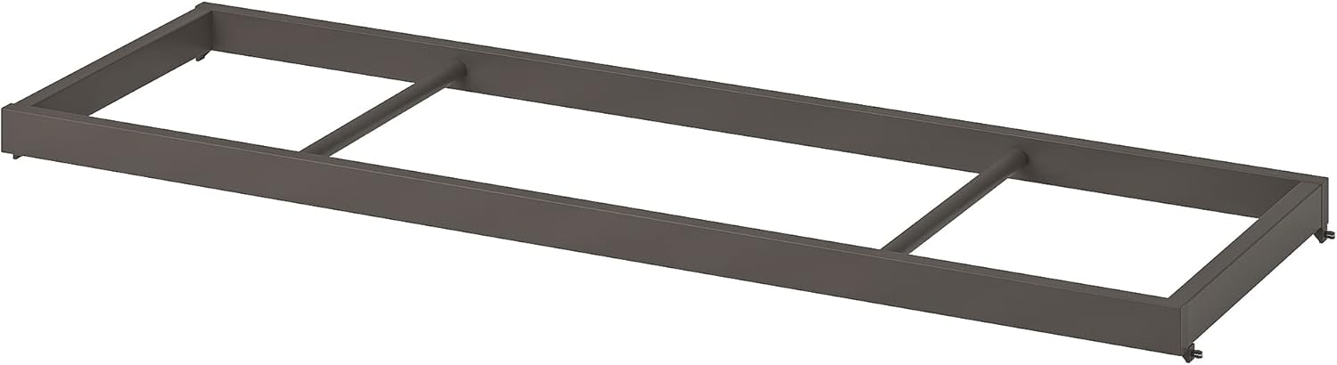 ProTuning KOMPLEMENT 衣類レール、ダークグレー、100x35cm。