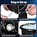 Ice Bath Tub 376L Ice Bath Outdoor | High Capacity Cold Water Therapy Tub for Athletes | Durable Cold Plunge Pool | Portable and Insulated Cold Plunge Tub