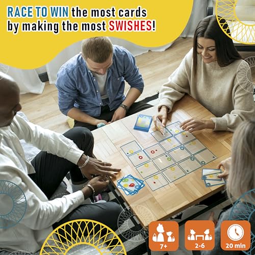Swish, juego de mesa de cartas transparente FoxMind miniatura 4
