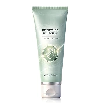 Intertrigo Cream Skin Fold Care & Chafing Support Cream With Zinc Oxide & Undecylenic Acid, Intertrigo Relief Cream for Skin Fold Areas, Chafing Prevention, Moisture & Friction Control 1PC
