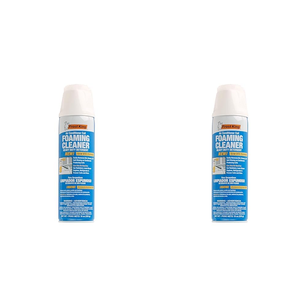 Frost KingACF19 Foam Coil Cleaner, 1.18 Pound (Pack of 2), 19 Ounce