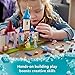 LEGO Disney Princess Creative Castles 43219​, Castle Playset with Belle and Cinderella Mini-Dolls and Bricks Sorting Box, Travel Toys for Girls and Boys, Sensory Toy for Kids Ages 6+