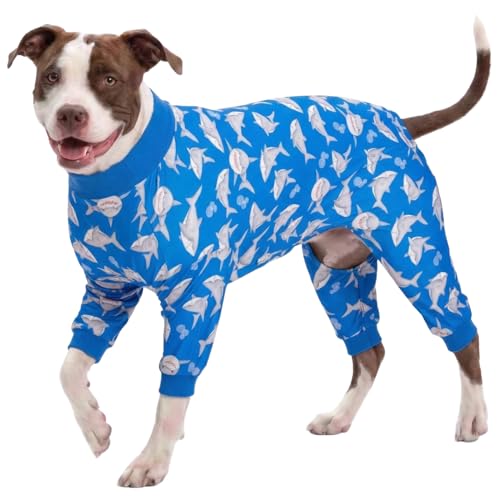 Pijama para perro grande LovinPet con protección UV y alivio ansiedad