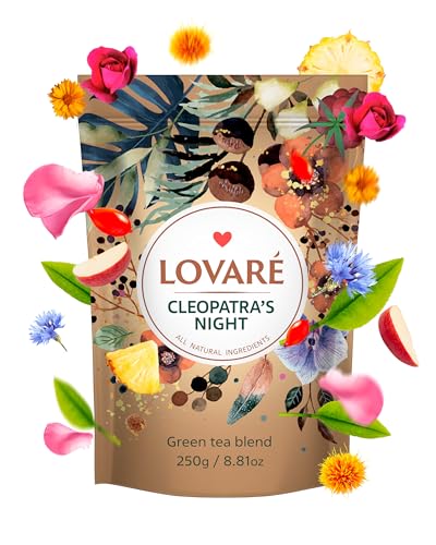 LOVARE Cleopatra’s Night Tea Pouch - Loose Leaf Tea 250