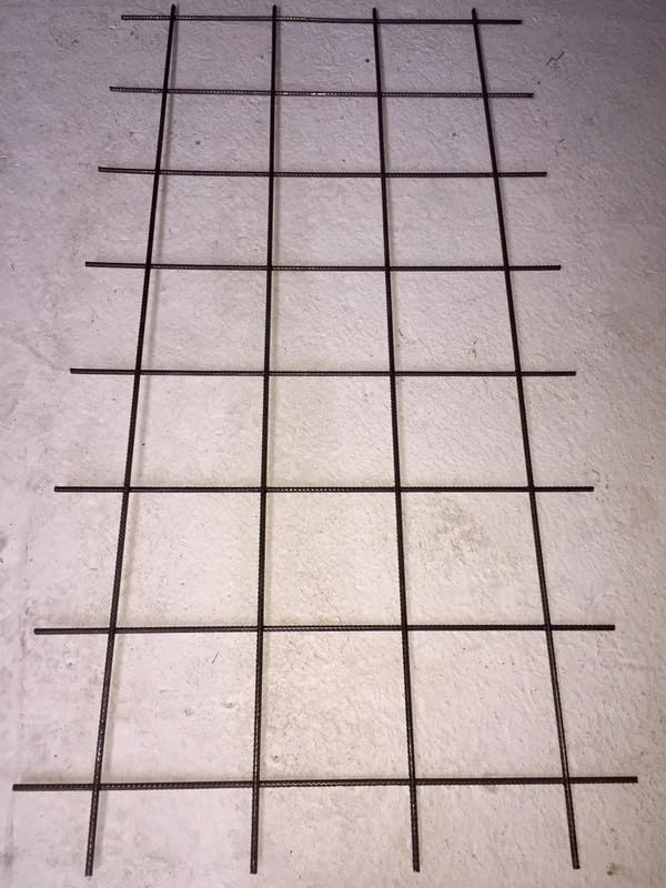 Stahlmatte Betonstahlmatte Lagermatte 600x1150mm Q188 (Masche 150x150x6mm)