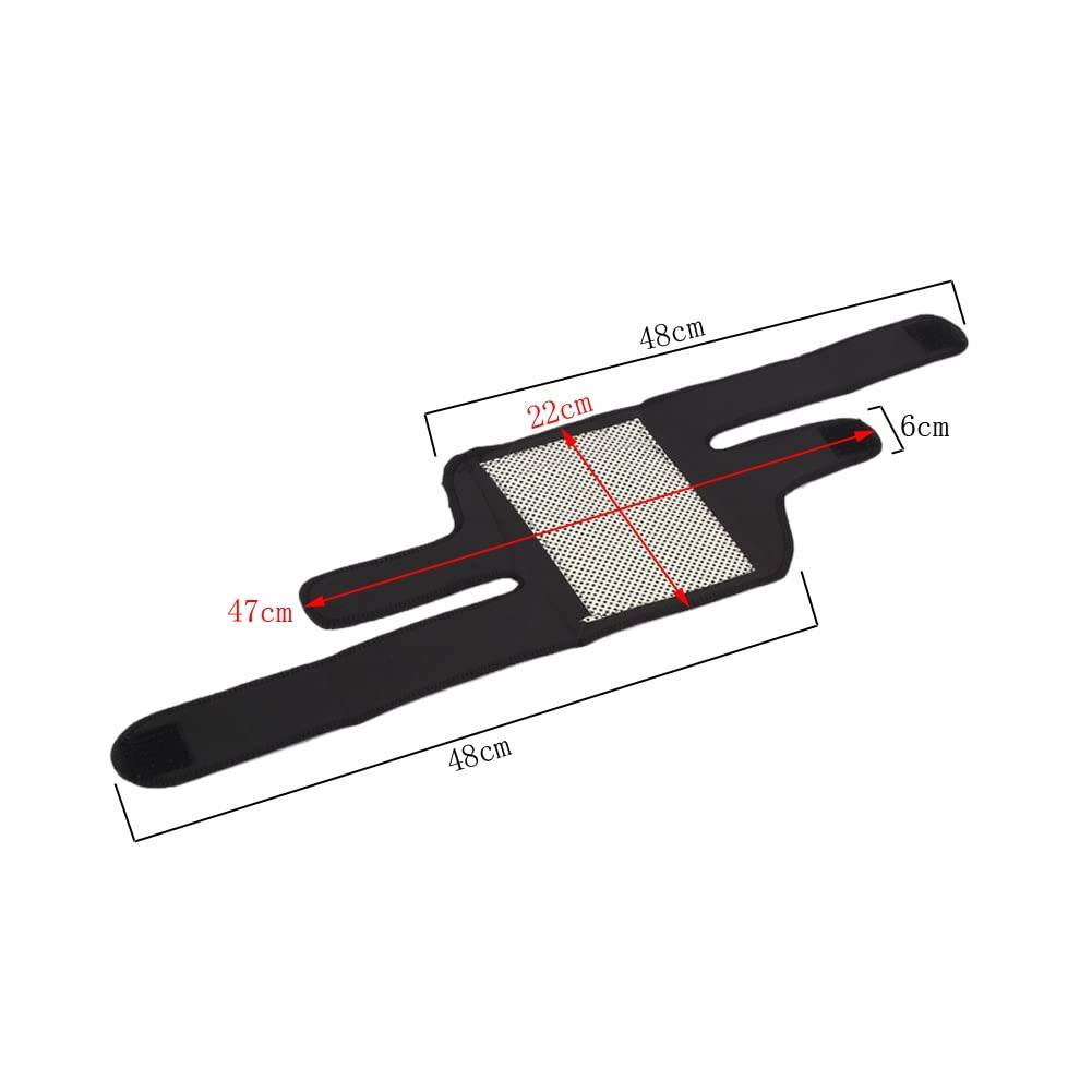 1 Paio di Ginocchiere autoriscaldanti Terapia Magnetica Ginocchiera Sollievo dal Dolore artrite tutore Supporto tormalina Rotula Postura Corretta