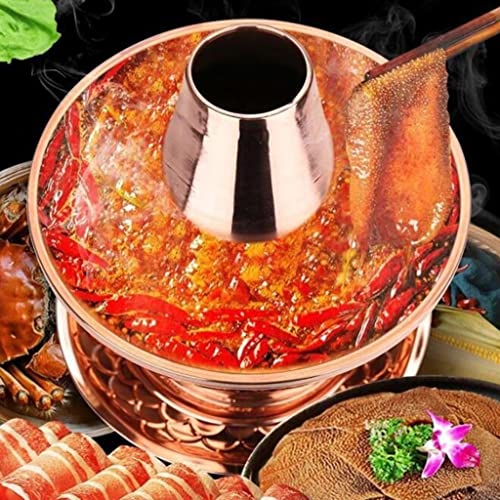 Olla China de Hot Pot de Cobre 38 cm miniatura 4