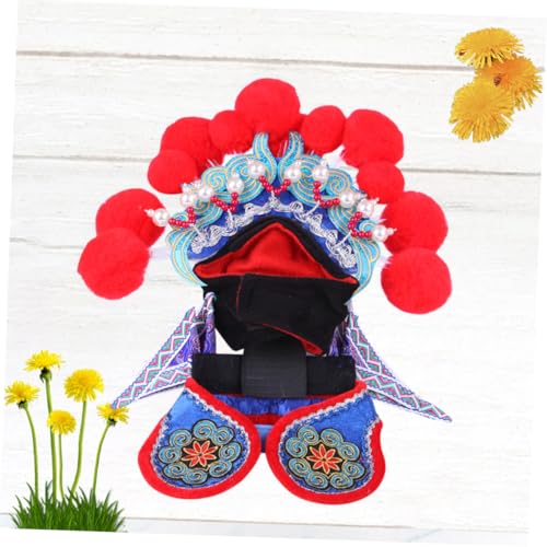 Disfraz estilo Ópera para perros tamaño L rojo cómodo miniatura 3