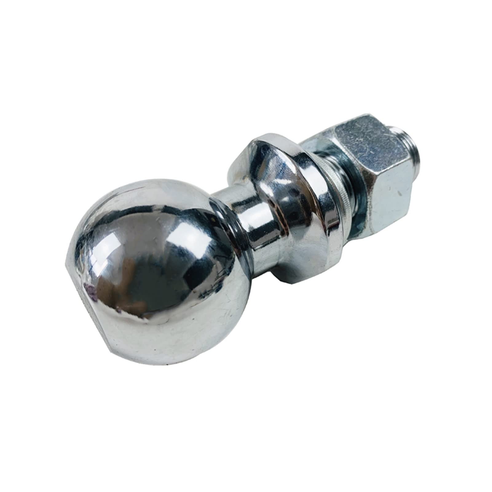 Zaczep przyczepy, Trailne Chrome Hitch Hood Ball 1-7/8 2 Inch 50mm 3/4 (M19) Shank Dia.Trailer Towall Parts Spear(2inchXM19)