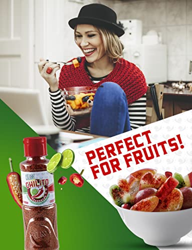 Mexican Seasoning Chile-Lime Powder - Klass Chilito | Authentic Chile-Lime Blend Mix - Duo Pack Of 14Oz Bottled (Pack Of 2) Add A Spicy Mexican Twist - Sugar & Gluten Free #TOP5