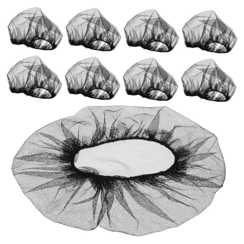 ERINGOGO Hotel Restaurant Hairnet Hat 50 Pack Mesh Cap for Chef Hospital Comfortable Wig Cap Net Easy to Wash