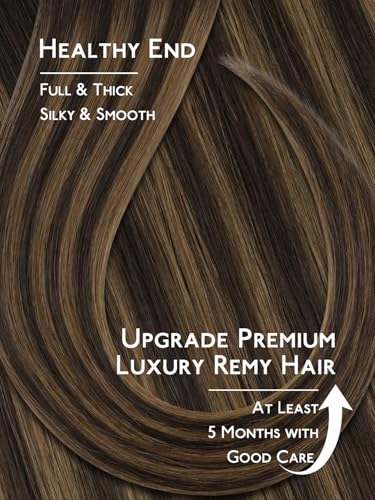Image of WENNALIFE Invisi Edge 8cm Tape in Hair Extensions Human Hair