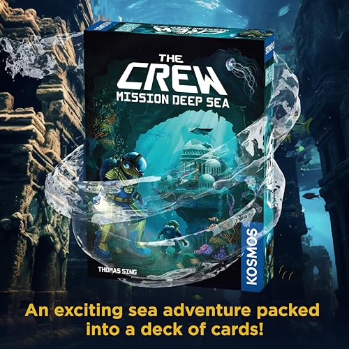Image of The Crew - Mission Deep Sea | Card Game | Cooperative | 2 to 5 Players | Ages 10+ | Trick-Taking | 32 Levels of Difficulty | Endless Replayability