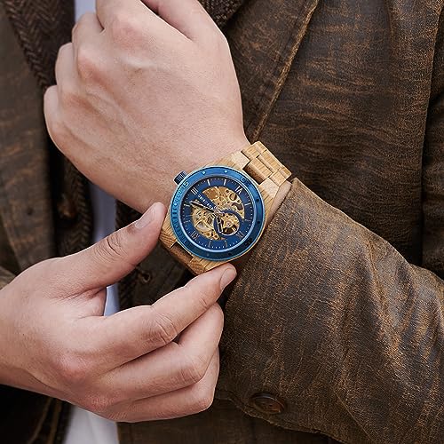 2win-Mens-Watches-Luxury-Mechanical-Wooden-Case-Skeleton-Automatic-Movement-Self-Winding-Lightweight-Genuine-Natural-Wood-Band-Wrist-Watch