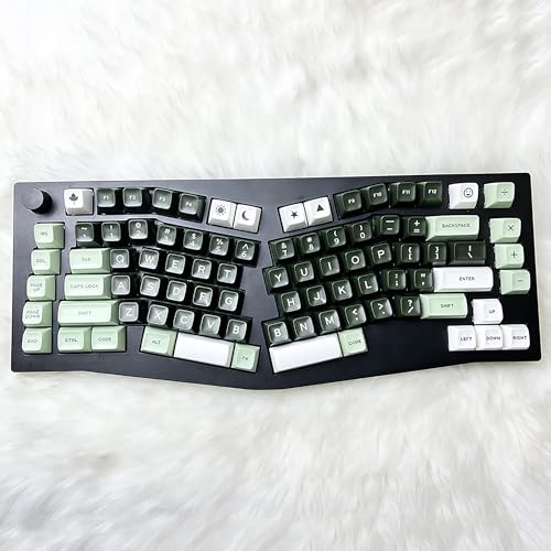 Keycaps PBT Double Shot SOLIDEE de 172 teclas, juego de perfil SA para modificar teclados 60% y TKL 4