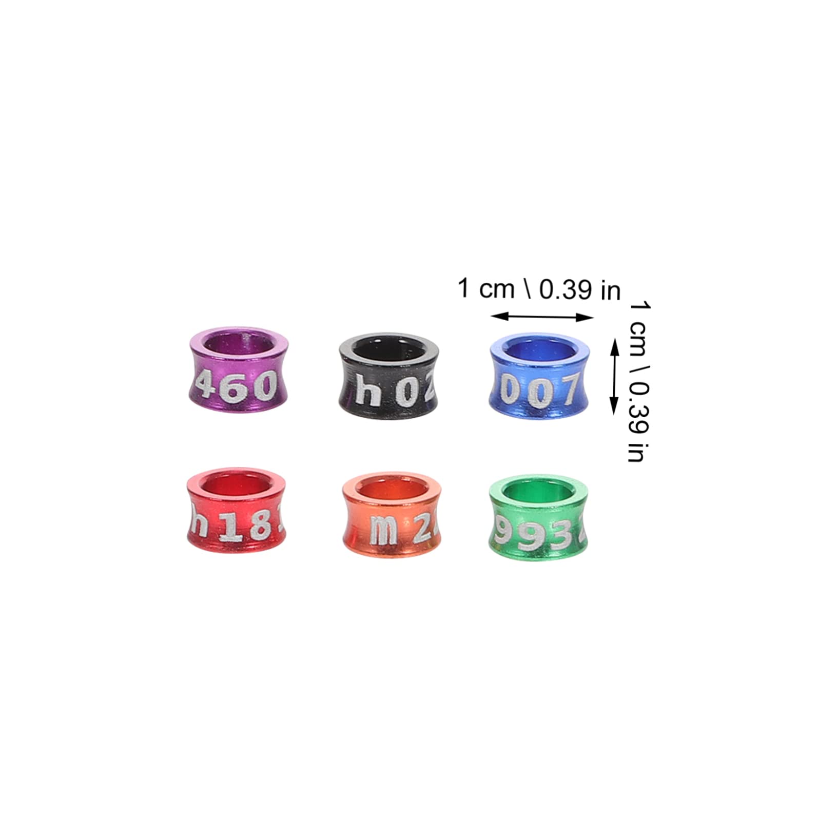 150 Anillos De Tobillo Cerrados De Aleación para Pata De Paloma, Anillos Numerados para Pata De Pájaro, Anillos para Pata De Pájaro, Anillos para Pata De Pájaro, Suministros para